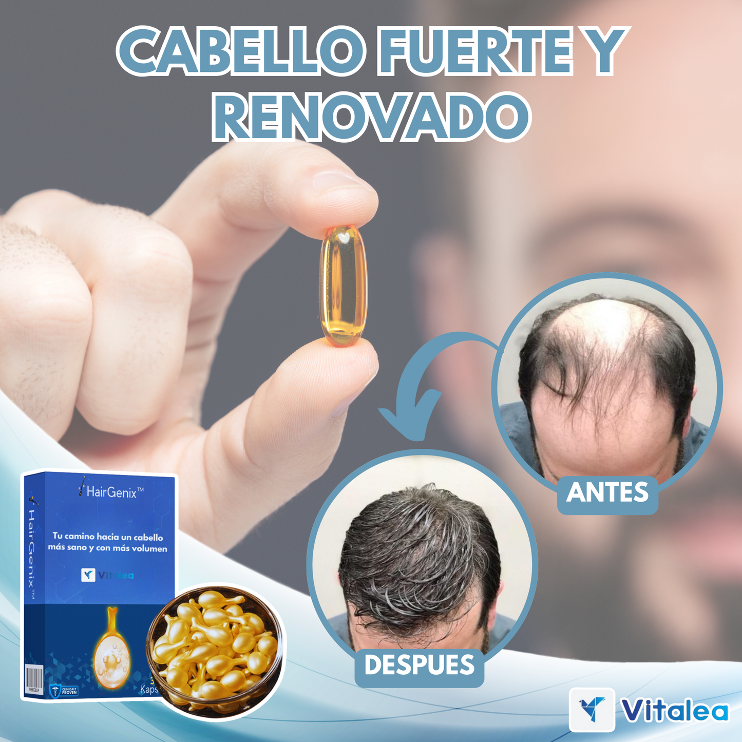 Regenerador capilar🧬HairGenix | 1+1 GRATIS