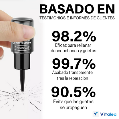 🪟Lyseemin™ GlassFix Guard: fórmula para reparar grietas en parabrisas 2024🪟