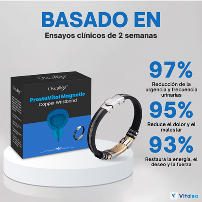 📿ProstaVital - Pulsera magnética de cobre para próstata📿