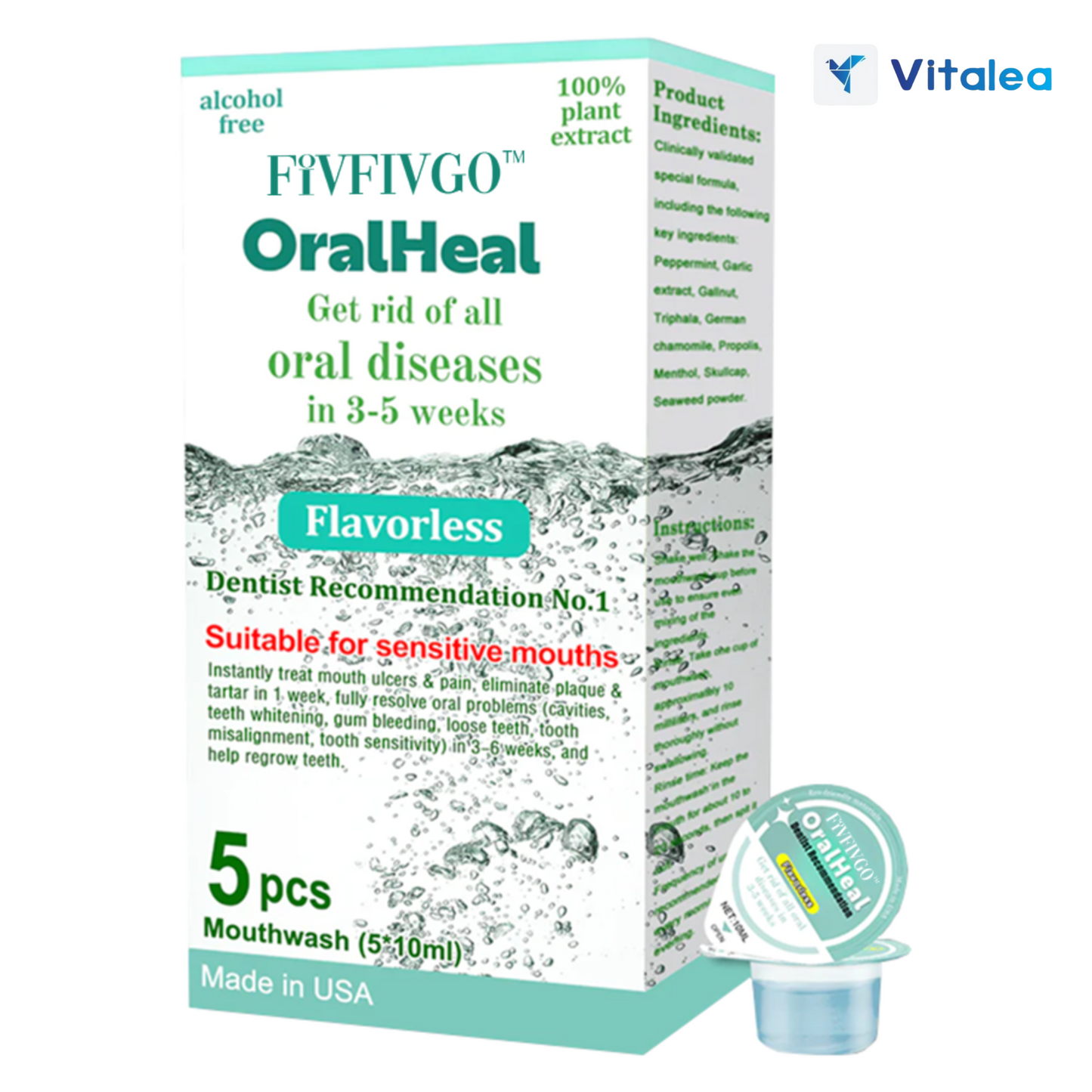 🌬️OralHeal - Enjuage bucal para la eliminación de sarro🌬️