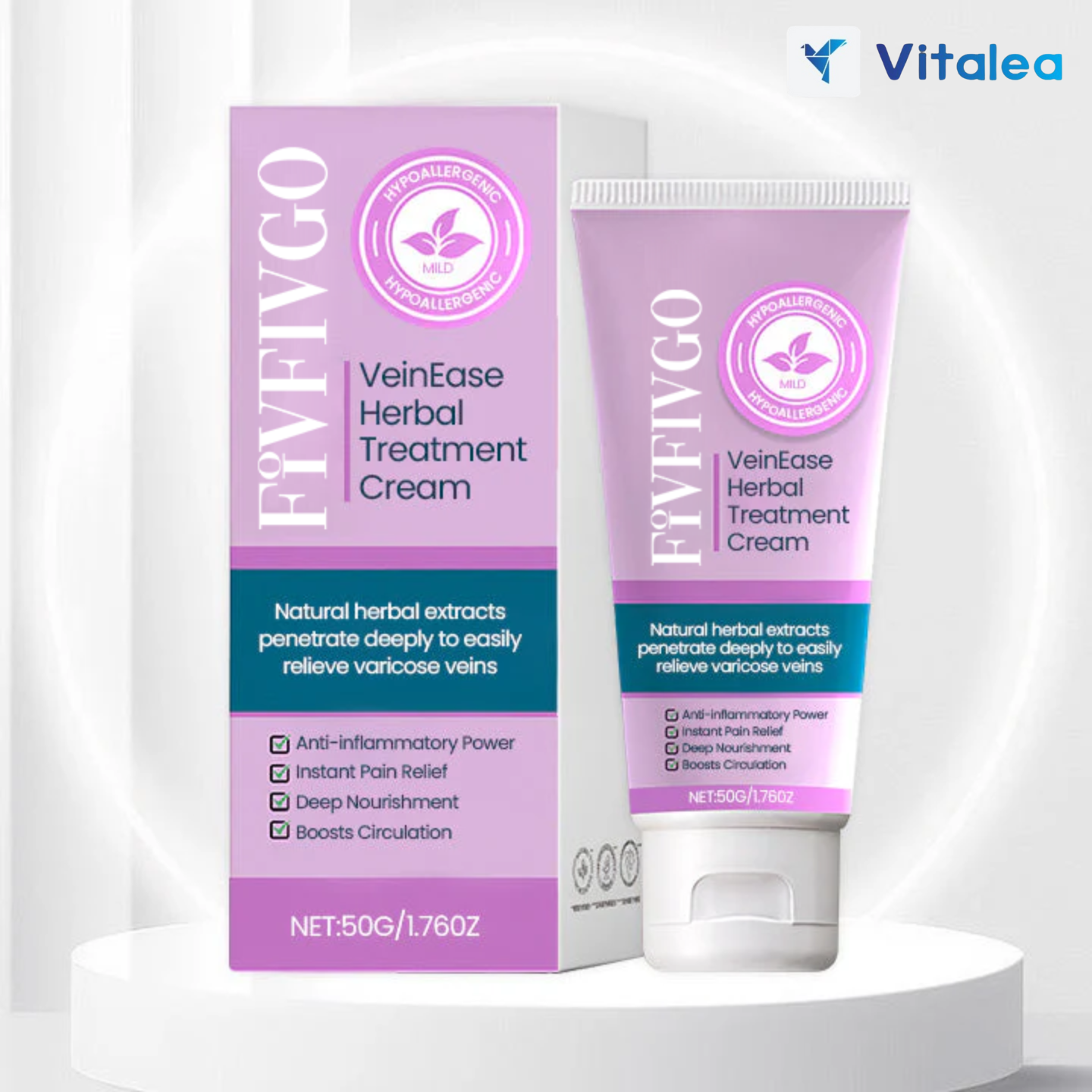 🦵🏻VeinEase™ - 🧴Crema natural de hierbas para varices🦵🏻