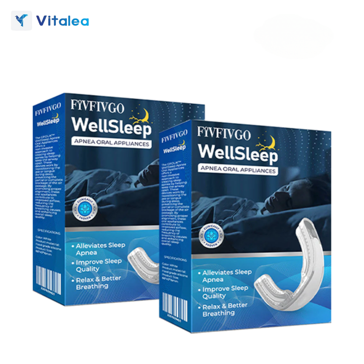 😴WellSleep™ - Dispositivo bucal para un sueño de calidad😴 | 1+1 GRATIS