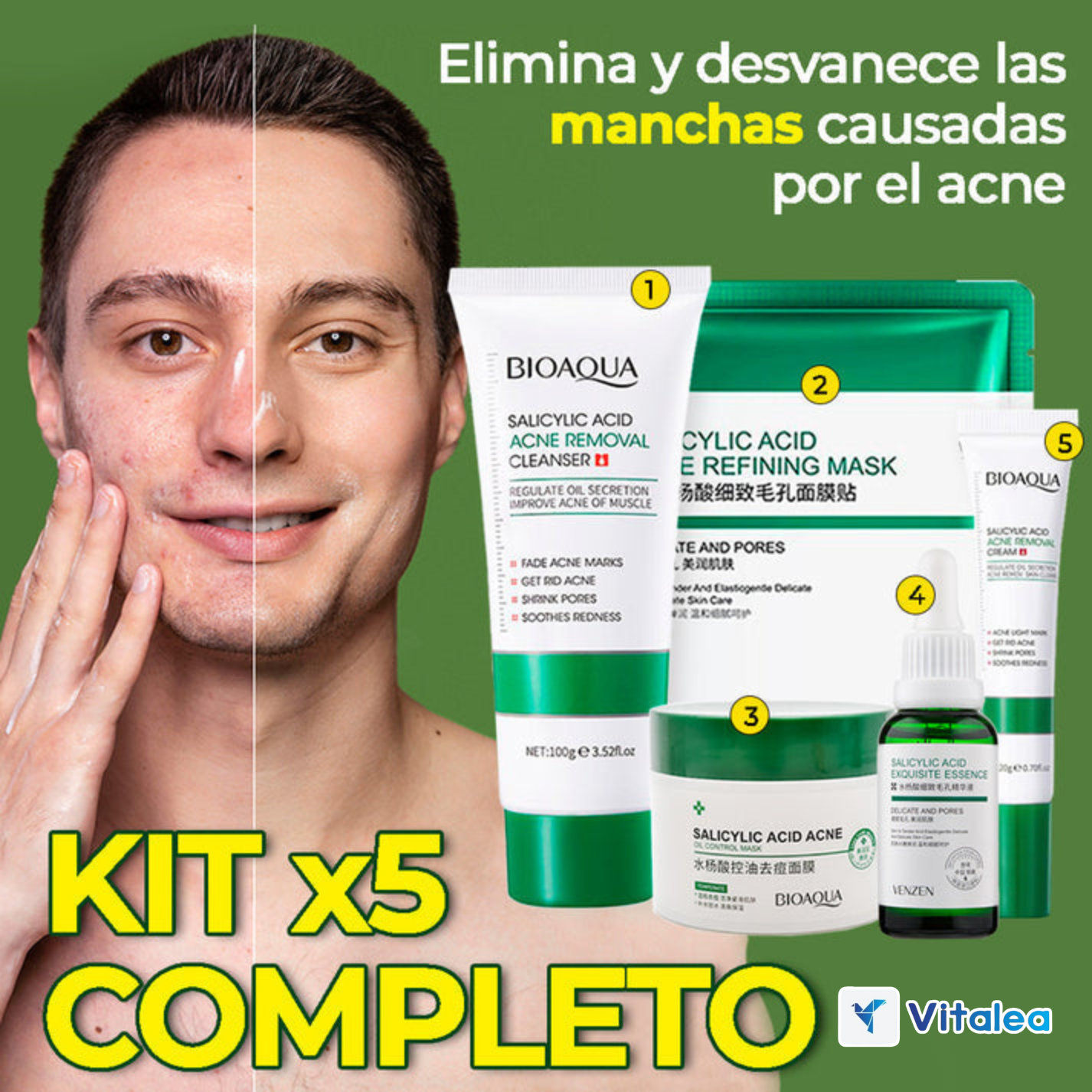 SkinPure: Piel impecable, confianza al máximo.