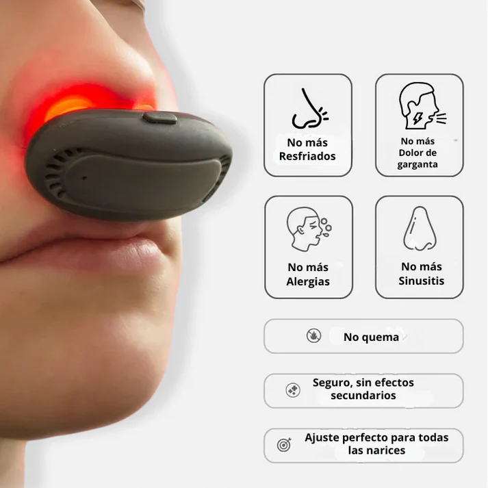 RespiRelief™ - Dispositivo de terapia nasal | Cura tu resfriado en menos de 24 horas