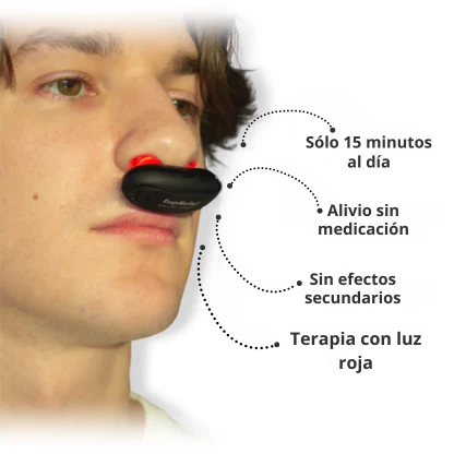 RespiRelief™ - Dispositivo de terapia nasal | Cura tu resfriado en menos de 24 horas