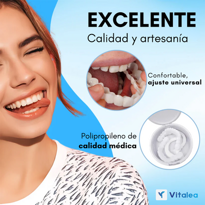 Dentaduras postizas ajustables a presión Fivfivgo™ 🔥 OFERTA DEL ÚLTIMO DÍA