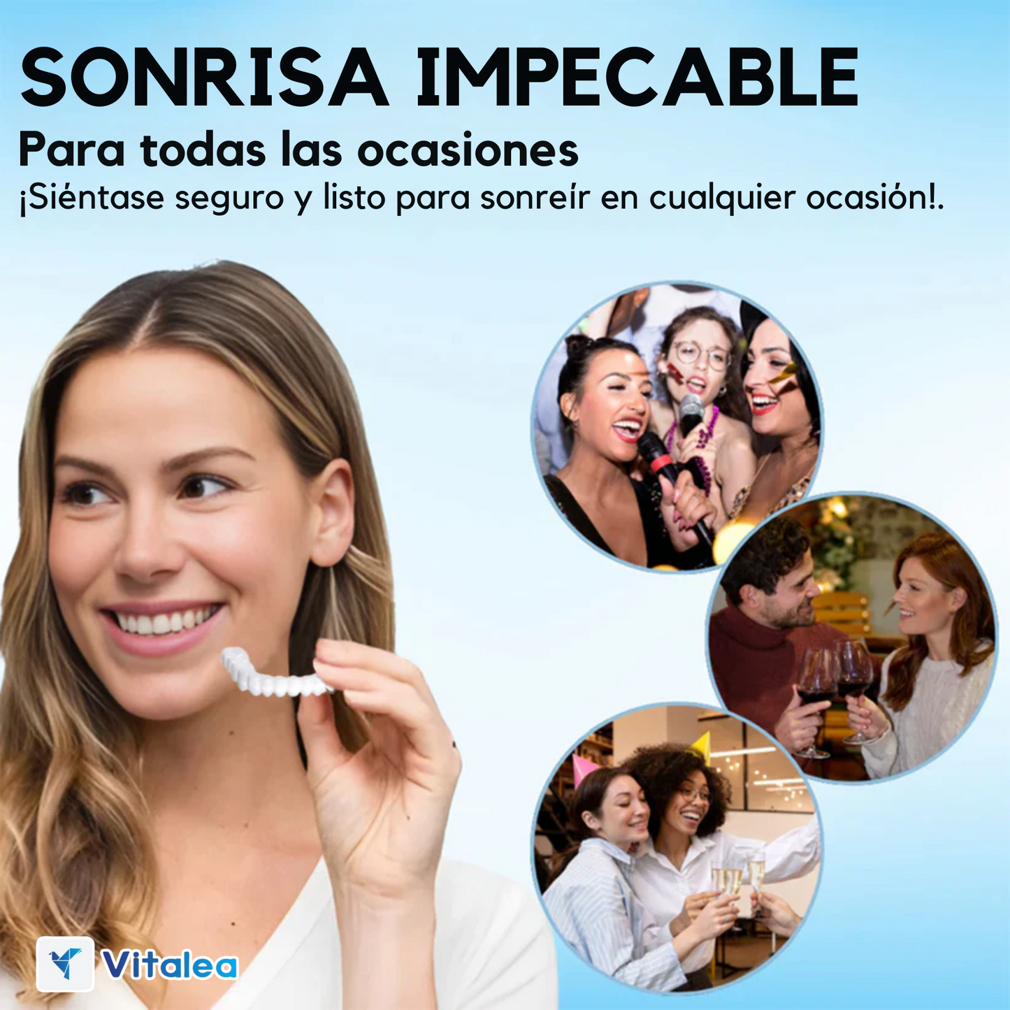 Dentaduras postizas ajustables a presión Fivfivgo™ 🔥 OFERTA DEL ÚLTIMO DÍA