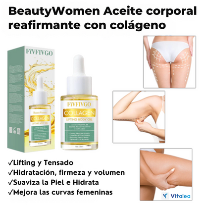 💫BeautyWomen Aceite corporal reafirmante con colágeno💫