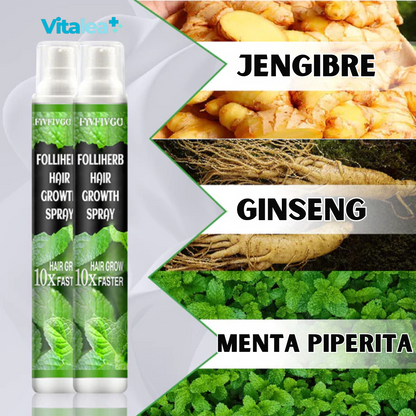 Fivfivgo™ ⛫💨Spray para el crecimiento del cabello FolliHerb