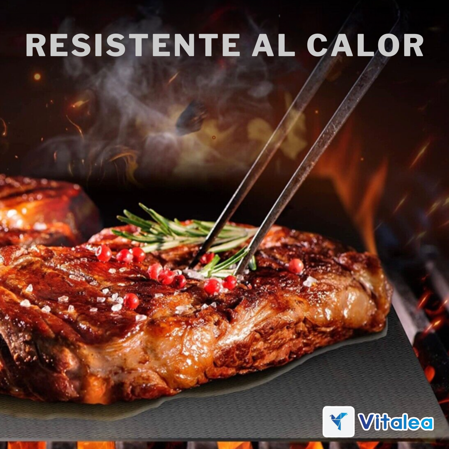 🔥 Alfombrilla para Barbacoa iRosesilk™ - La Mejor Compañera de Tu Parrilla 🔥