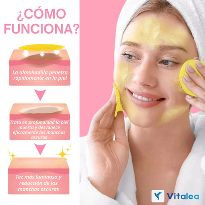 Almohadillas limpiadoras🫧 CleanGO  con ácido kójico y cúrcuma