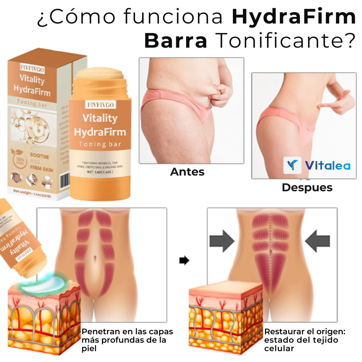 🦋HydraFirm™ - Barra tonificadora para perder grasa🦋