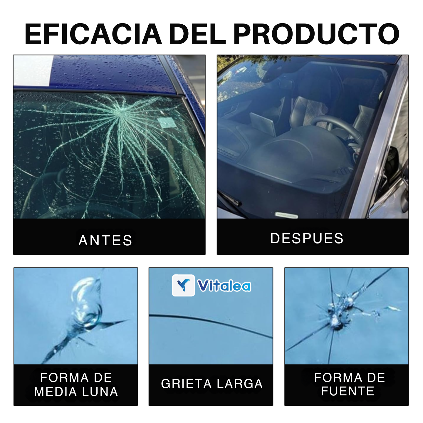 🪟Lyseemin™ GlassFix Guard: fórmula para reparar grietas en parabrisas 2024🪟