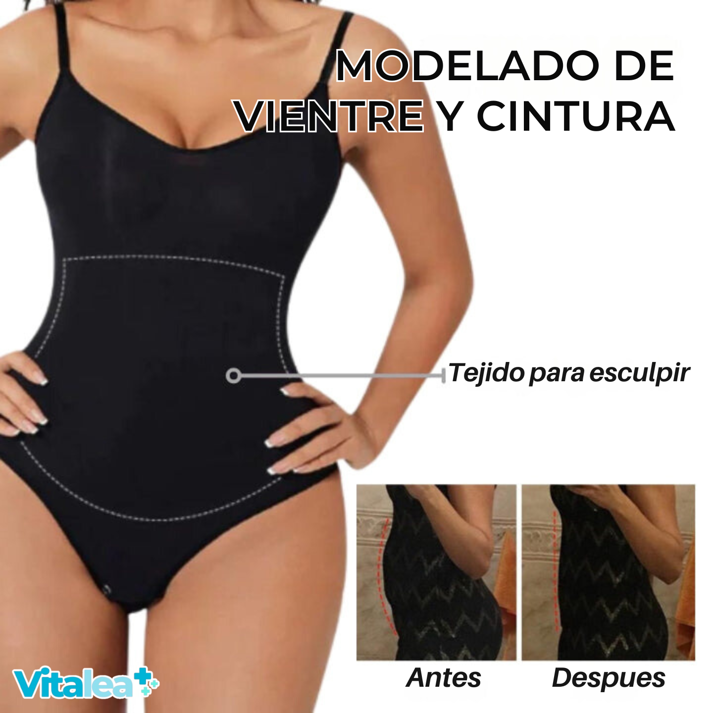 ConfidFit™ - Body moldeador con tecnología CurveFlex💫