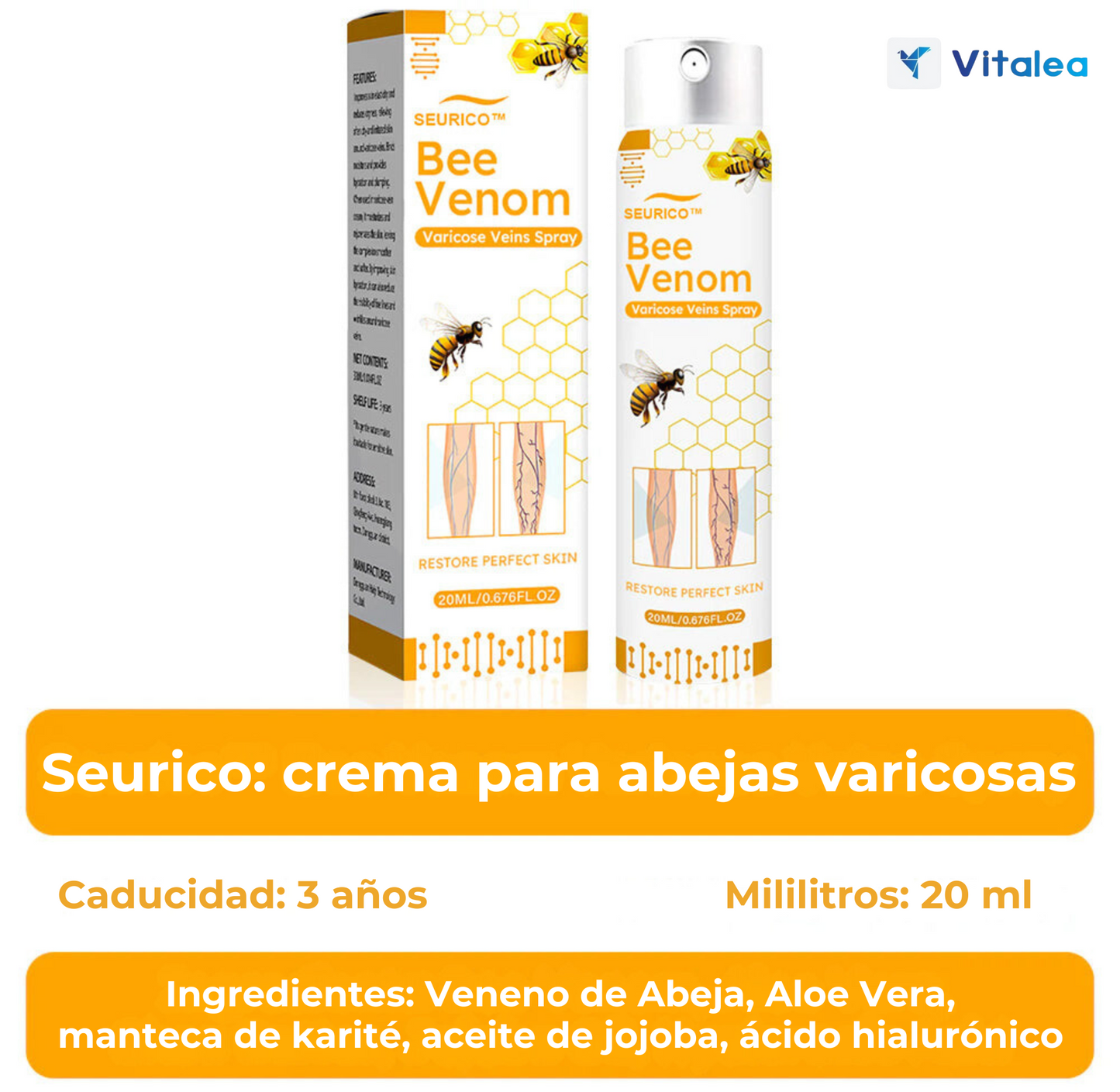 Seurico™: Crema para abejas varicosas