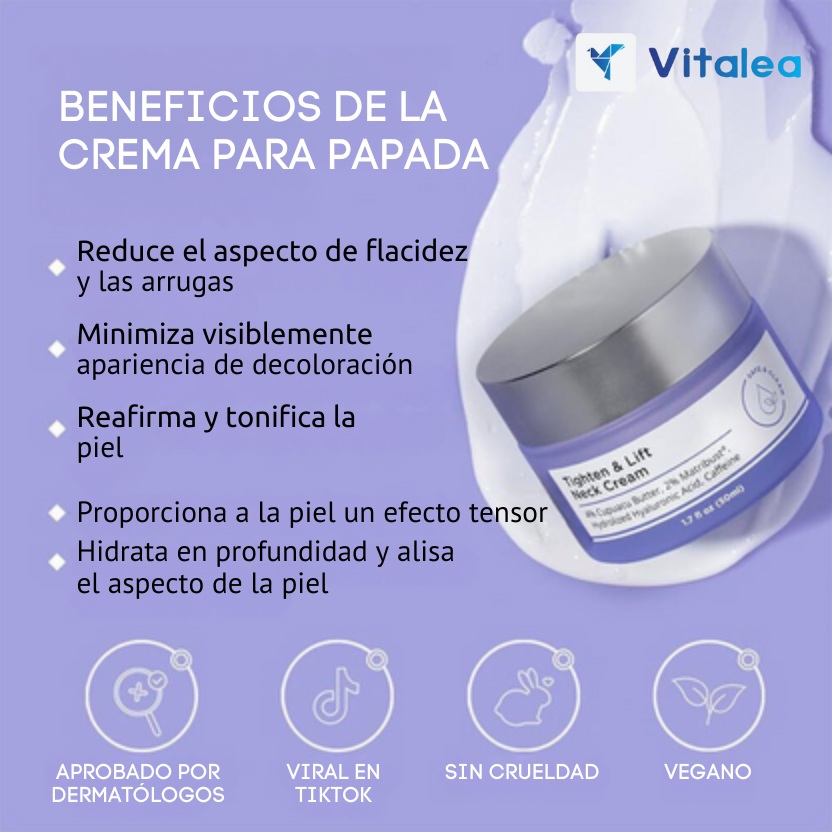 🧴Crema Eliminadora y Reafirmante de Papada.✨