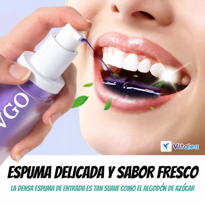 💜Fivfivgo™ Espuma blanqueadora de dientes puramente vegetal