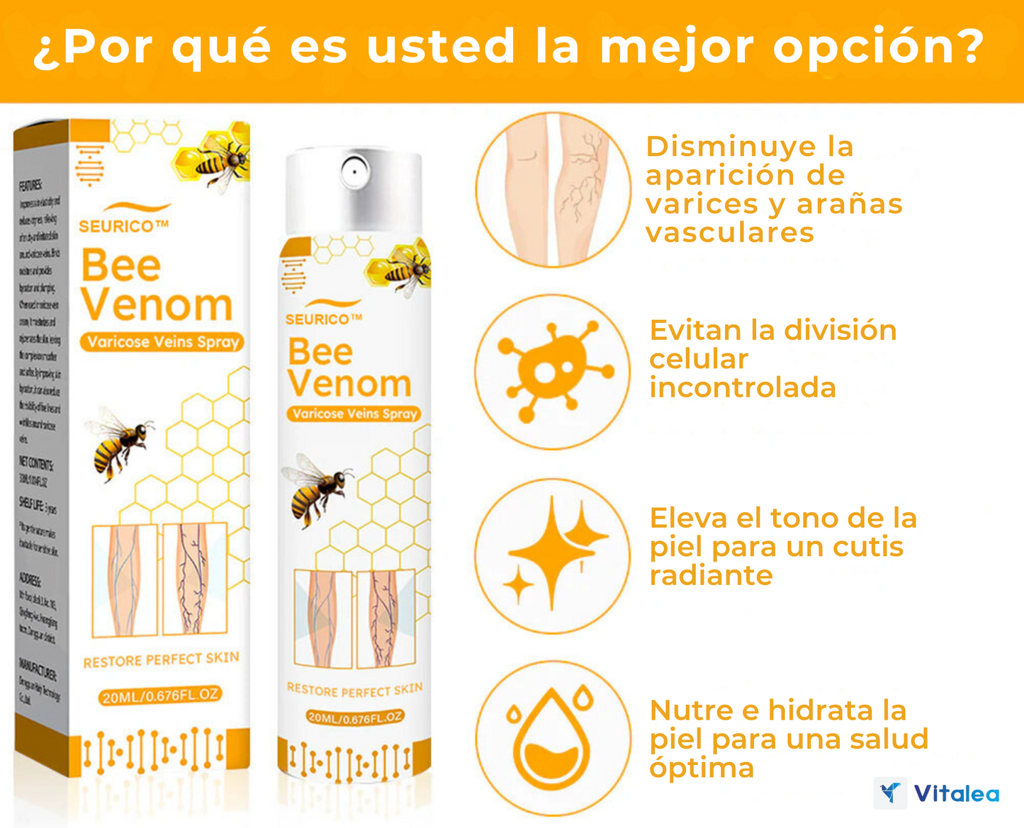 Seurico™: Crema para abejas varicosas