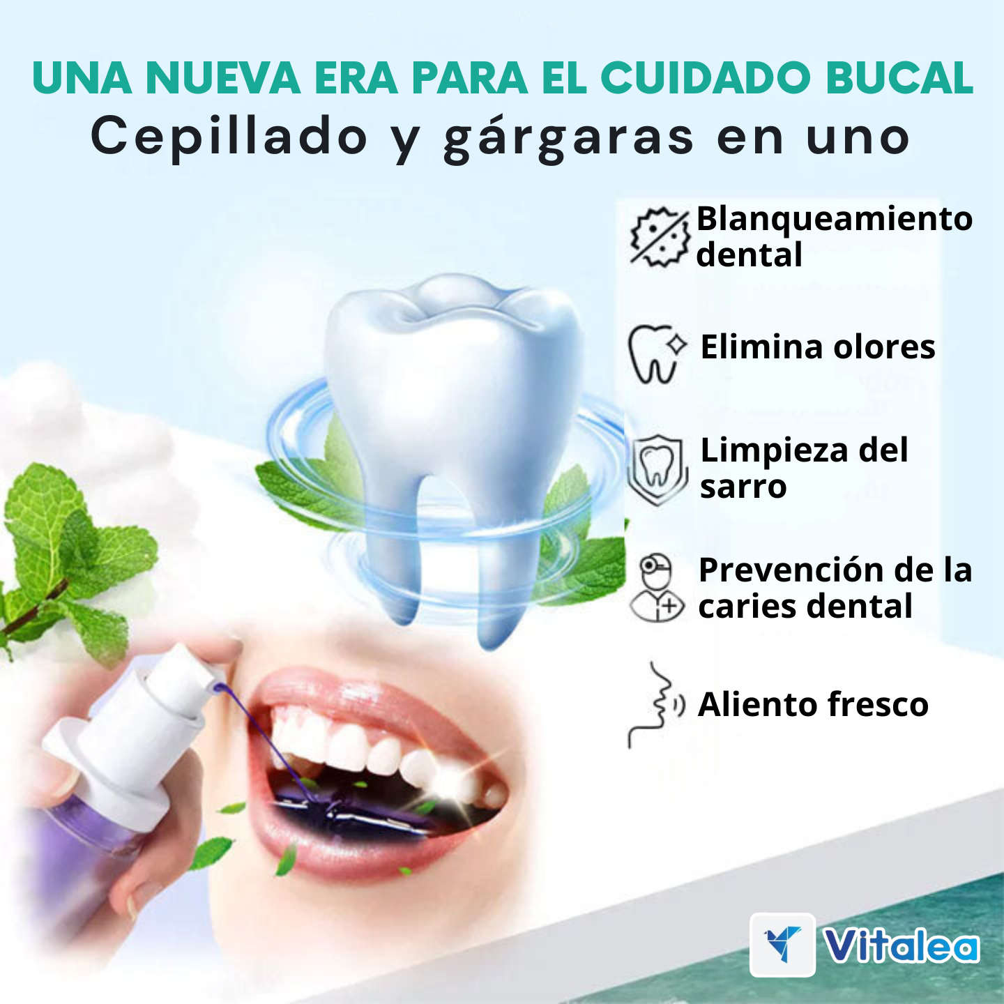 💜Fivfivgo™ Espuma blanqueadora de dientes puramente vegetal